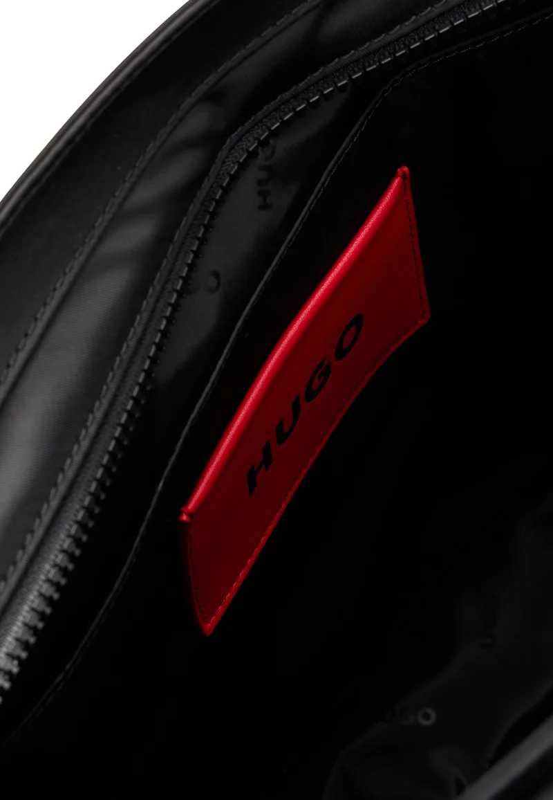 HUGO Twill tote bag with logo straps