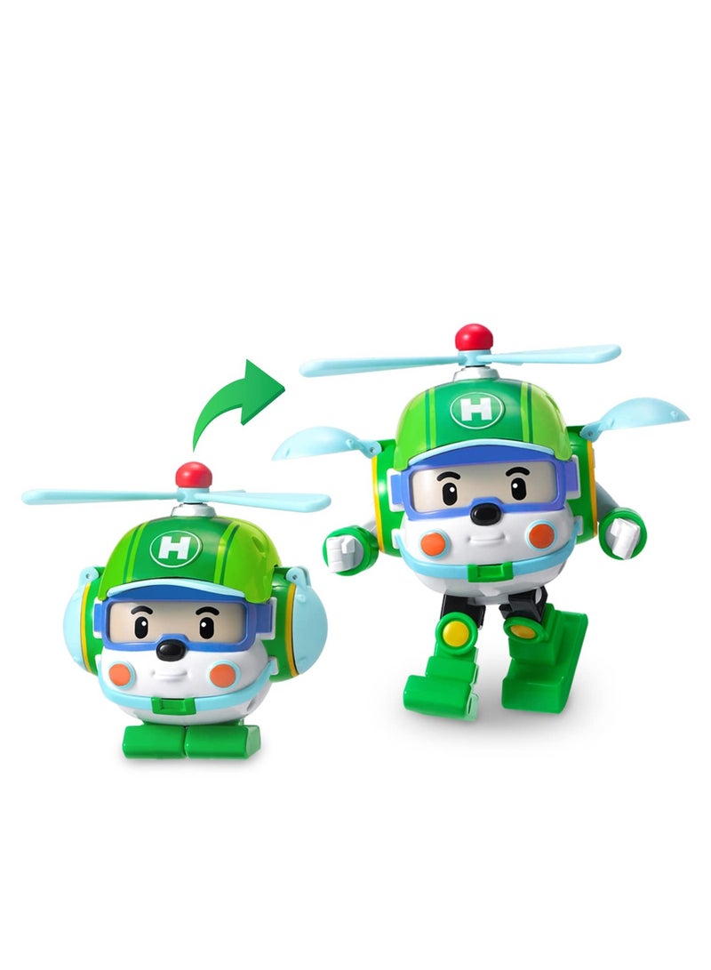 4pcs/Set Robocar Poli Helly Transforming Robot  - Image 4