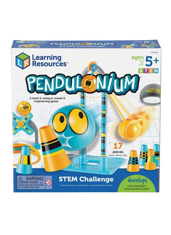 Learning Resources - Pendulonium Stem Challenge Kids Pendulum Game 16 Pieces Ages 5+ - Image 1