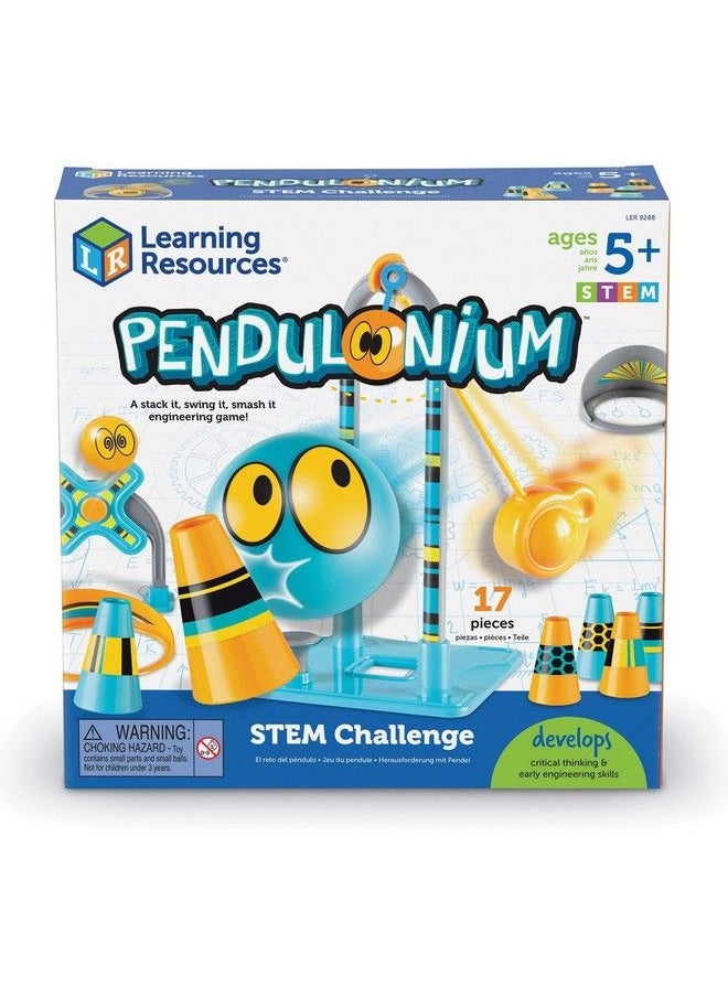 Learning Resources - Pendulonium Stem Challenge Kids Pendulum Game 16 Pieces Ages 5+ - Image 1