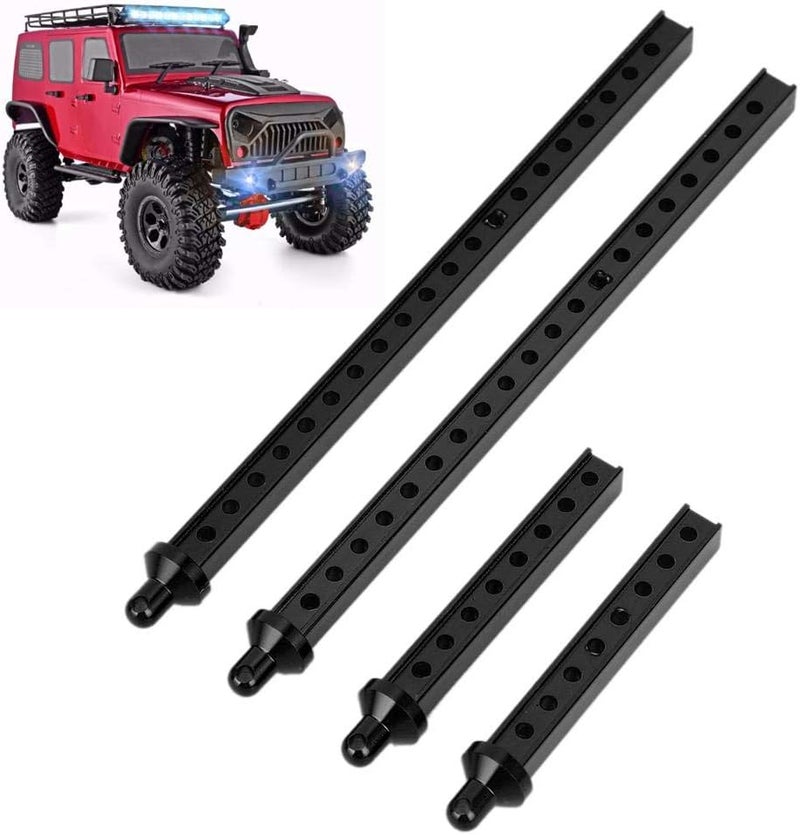 comfrt T best RC Car Shell Column, Front Rear Car Shell Column RC Spare Parts for RGT 136100 1/10 RC Car(Black) - Image 4