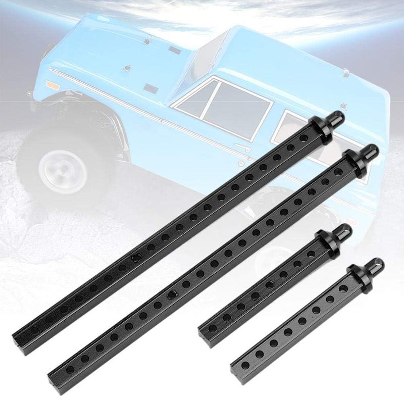 comfrt T best RC Car Shell Column, Front Rear Car Shell Column RC Spare Parts for RGT 136100 1/10 RC Car(Black) - Image 5