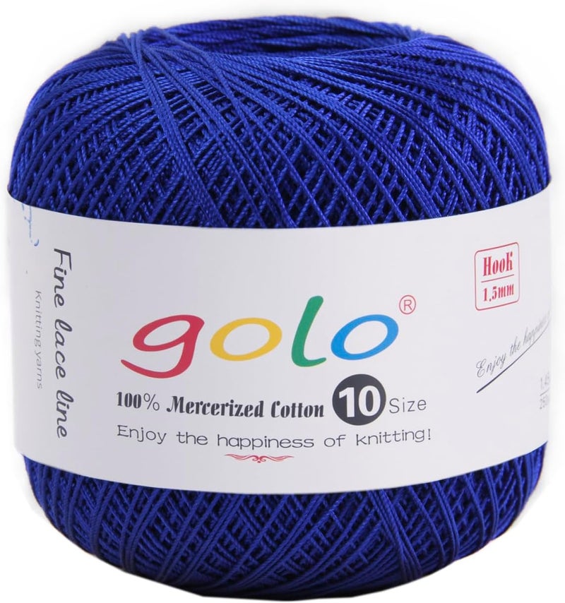 Golo Crochet Thread Crochet Yarn for Crocheting Cotton Yarn for Hand Knitting 170 - Image 1