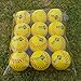Soft Hit Soft BaseballSoftball Training Foam Ball 12 Pack Yellow - Image 3