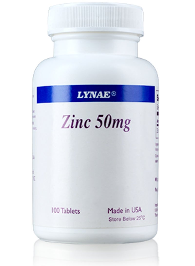 Lynae Zinc 50mg Tab 100s