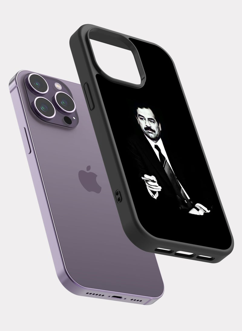 PXLAAT iPhone 14 Pro Max case cover Saddam Hussein - Image 2