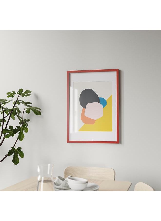 إيروريكس - برواز احمر 50×70 سم - Image 1