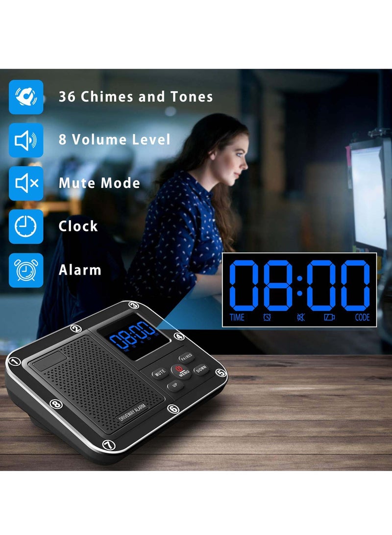 إنذار ساحة انتظار السيارات بالطاقة الشمسية، 1800 قدم مدى بعيد إنذار ساحة انتظار السيارات اللاسلكي الخارجي المقاوم للعوامل الجوية، جهاز استشعار وحساس حركة، نظام إنذار ساحة انتظار السيارات مع بطارية قابلة لإعادة الشحن - Image 3