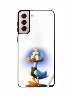 Protective Case Cover For Samsung Galaxy S21 5G Donald Duck Design Multicolour