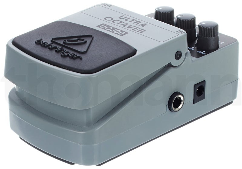 behringer بيهرينجر ألترا أوكتافير UO300 - دواسة تأثيرات أوكتاف 3 أوضاع، أسود وفضي - Image 4