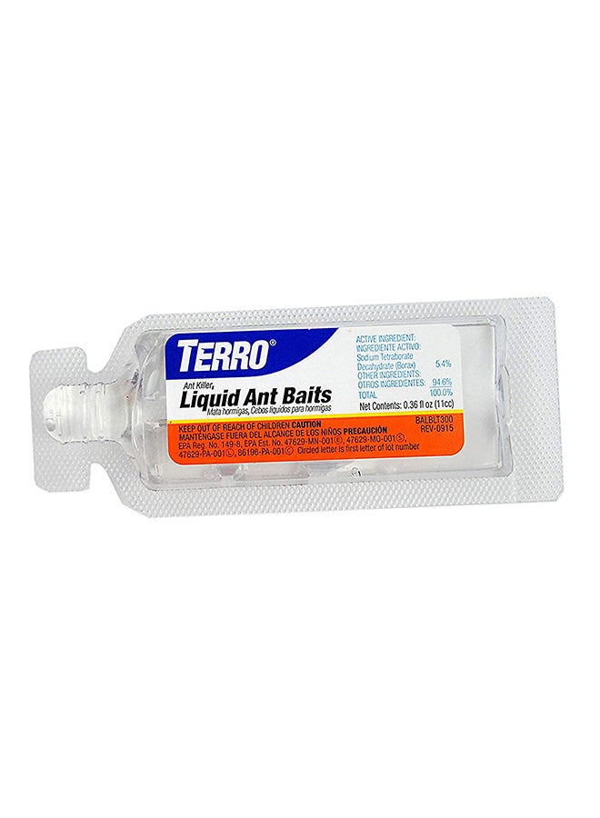 Terro 6-Piece Liquid Ant Bait Clear 5x5x5cm - Image 2