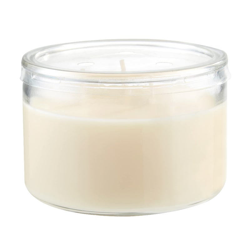 CANDLE-LITE شموع كاندل لايت المعطرة، عطر فانيليا كريمية، شمعة عطرية بثلاث فتائل بوزن 10 أونصات مع 20-40 ساعة من وقت الاحتراق، لون أبيض مائل إلى البيج - Image 2