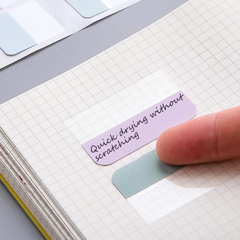 AccEncyc 960 Pcs Colored Index Tab 0.5"x1.1" Large Book Sticky Tabs Repositionable Page Tabs Flags Page Markers Labels for Notebooks, Filing, Classification,12 Colors - Image 5