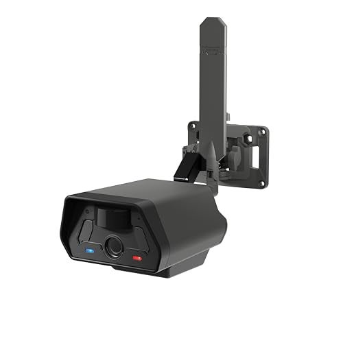 TACTACAM كاميرا الأمان الخلوية TACTACAM Defend: LTE، لا حاجة إلى واي فاي، صورة بدقة 4K + فيديو بدقة 1080p، فلاش IR بطول 100 قدم، 8GB ذاكرة داخلية + طاقة بطارية/شمسية - الأفضل لمراقبة الممتلكات الخارجية والنائية - Image 1