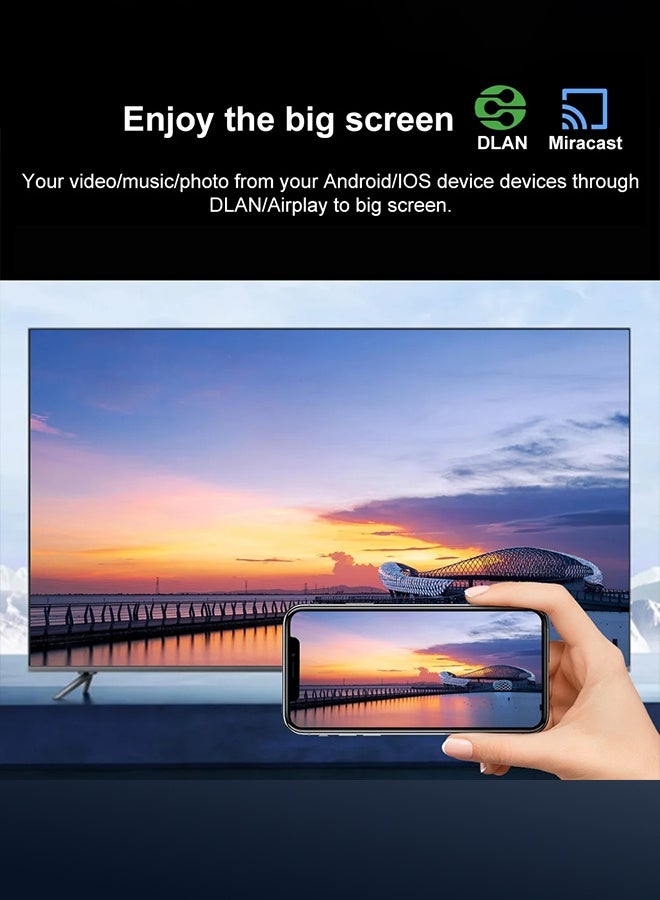 8k Smart TV Box Android 13 Quad Core Cortex A53 with HDR10 Wifi6 & Remote Set Top Boxes