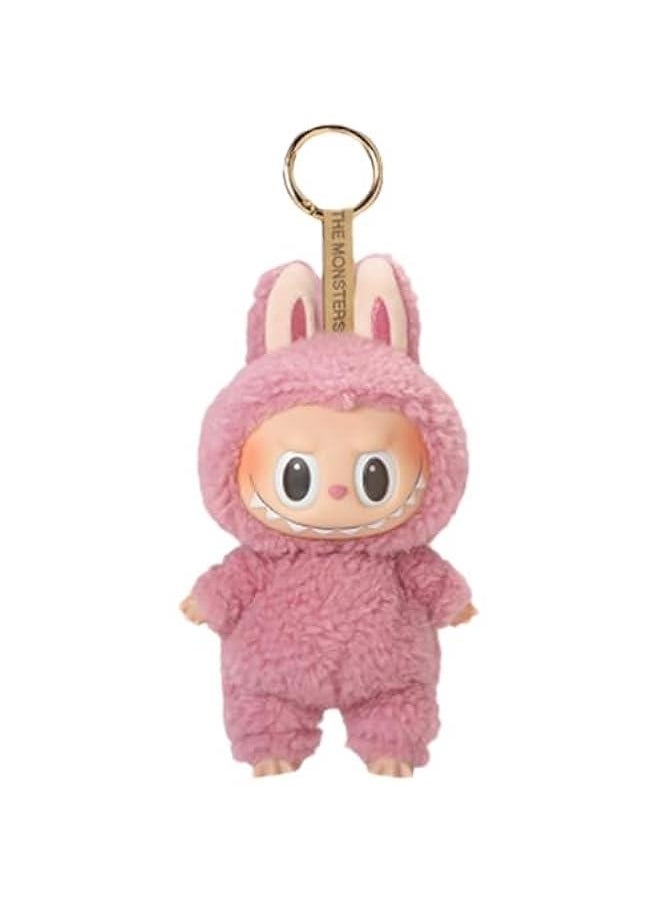 Arabest Labubu Plush Doll Backpack Keychain Hanging Decor Gift for Stress Relief  - Image 1