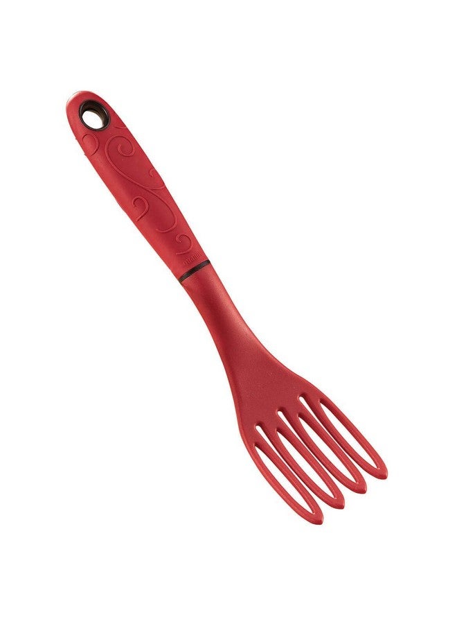 Norpro Grip EZ Fiskie Red Santoprene Combination Fork and Whisk - Image 1