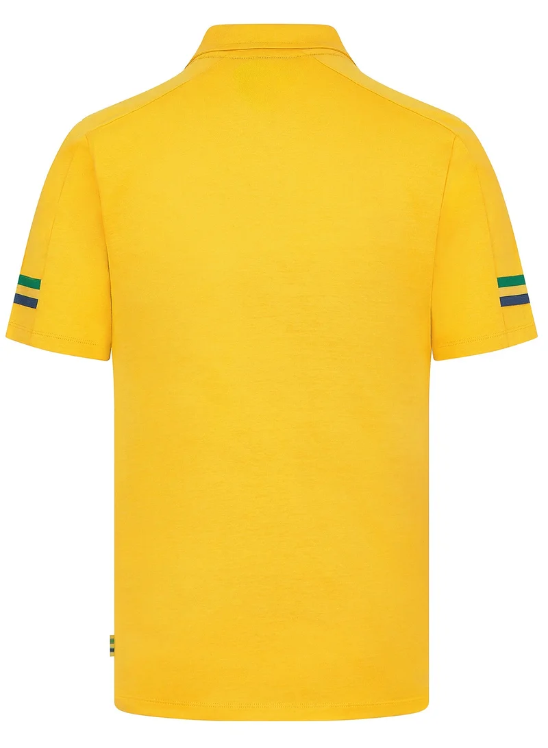 Ayrton Senna  AS FW MENS STRIPE POLO for Men | Best Price UAE