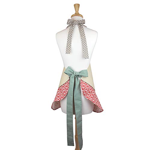 DII Womens Fall Thanksgiving Kitchen Apron Adjustable Long Waist Ties Gather Together - Image 3