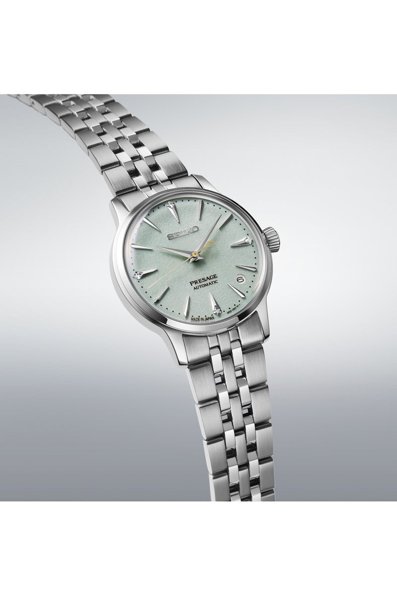 سيكو Seiko Presage Frozen Mojito Diamond Cocktail Time 34mm - Image 3