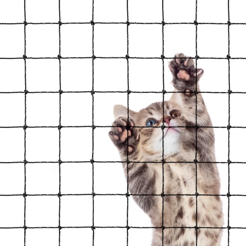 Morimoe Cat Balcony Net Steel Wire Reinforced AntiFall Fence Safety Net Extra Strong 10 X 26 Ft