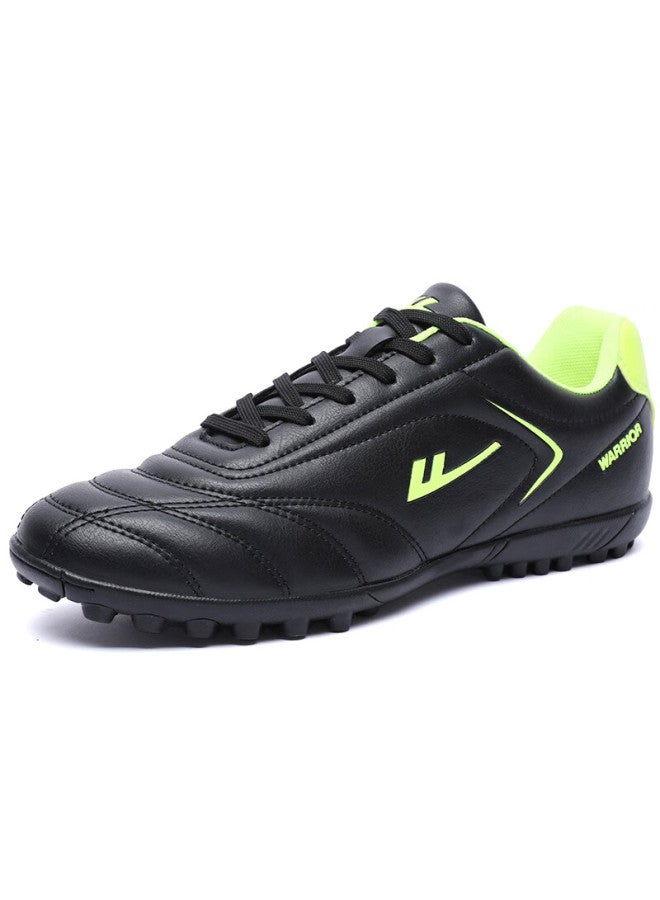 Pull Back Huili Soccer Shoes With Molded Studs Tf Sole, Football Training Shoes For Adults And Students, Universal Size 0305, Black Molded Studs, Size 39 - Image 2