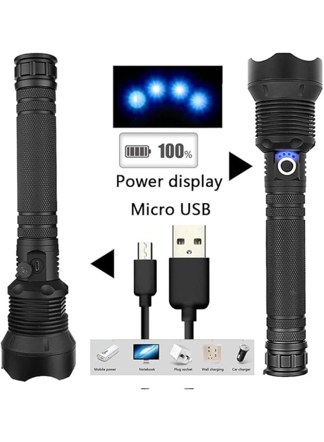 9000 lumens waterproof LED flashlight - Image 4
