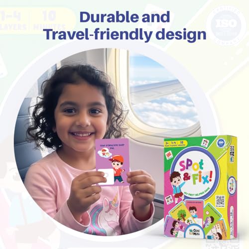 GiniMini Spot & Fix – 80+ Cards & Props | Social Emotional Learning Game for Kids 3+ | Builds Empathy, Communication & Problem-Solving | Preschool Educational Toy & Travel-Friendly Gift - Image 5