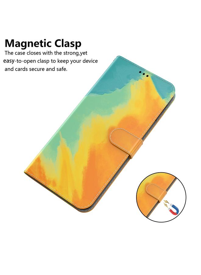 Zaboon Case For Infinix Zero X Neo / X6810 Watercolor Pattern Flip Leather Phone Case - Image 5