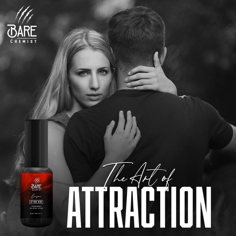 Bare Chemist Enigma Pheromone Cologne for Him - [Attraction Formula] Pheromone Cologne for Men 1oz. - Lavender, Sage, Wood - Image 4