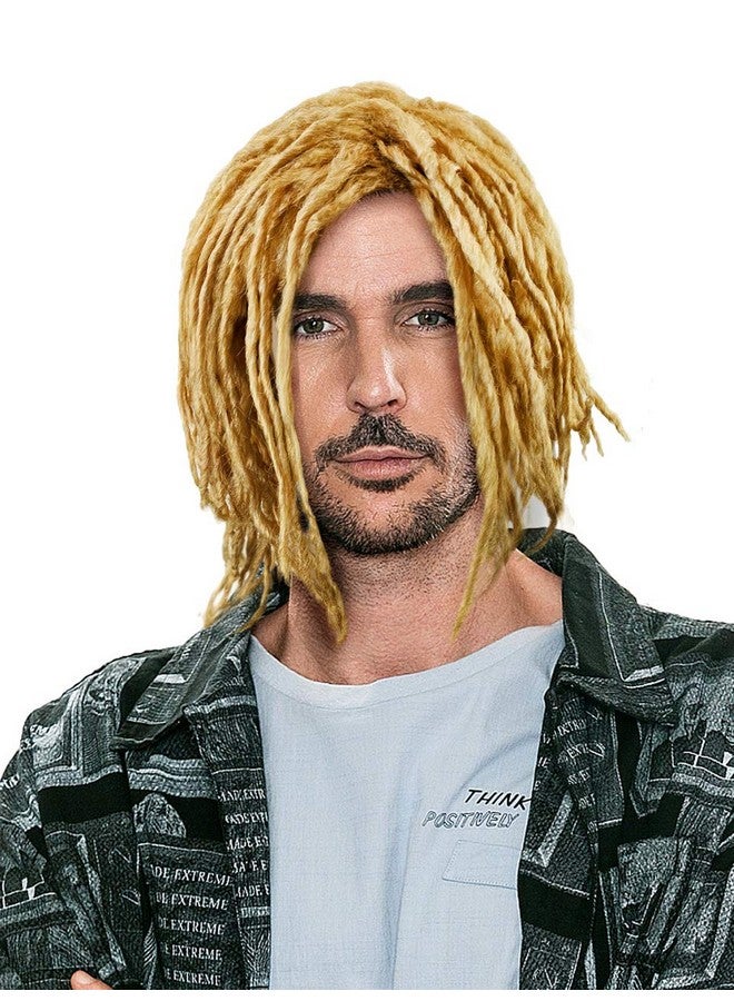 costumebase باروكة ستايل ريغي جامايكي دريدز شقراء رستا دريدلوك 144/60 - Image 1