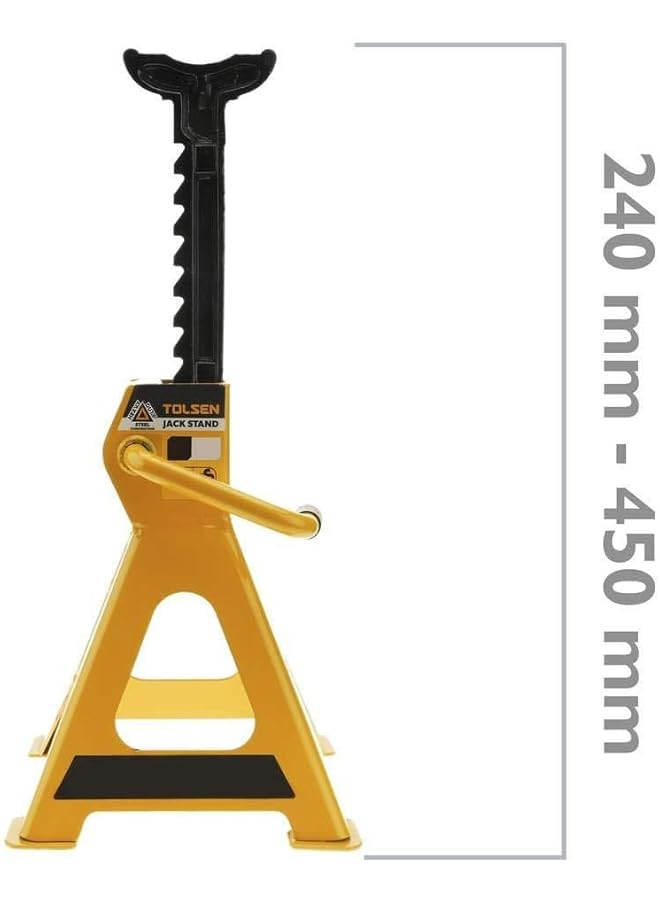 TOLSEN D13 Tool-Manual Car Jack 2 Ton Jack Assist 2 Pieces - Image 3