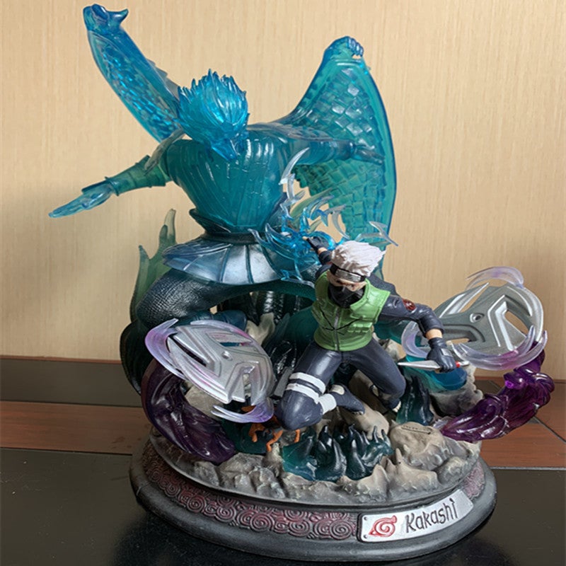 Naruto Shippuden Susanoo Kakashi Sasuke Itachi GK Statue Set - Image 4