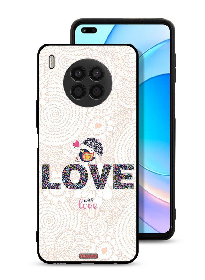 Tolwak Honor 50 Lite Protective Case Cover Love With Love - Image 1