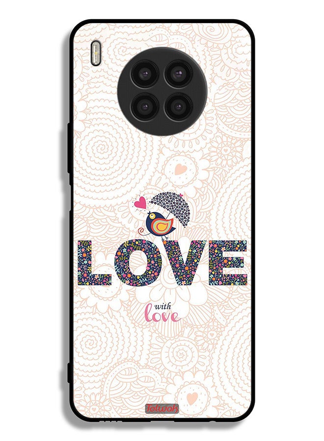 Tolwak Honor 50 Lite Protective Case Cover Love With Love - Image 2