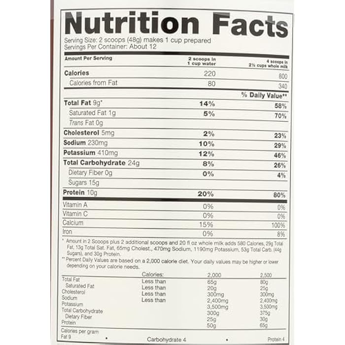 NATURADE Sugar Free Weight Gain Powder, 20.3 OZ - Image 3