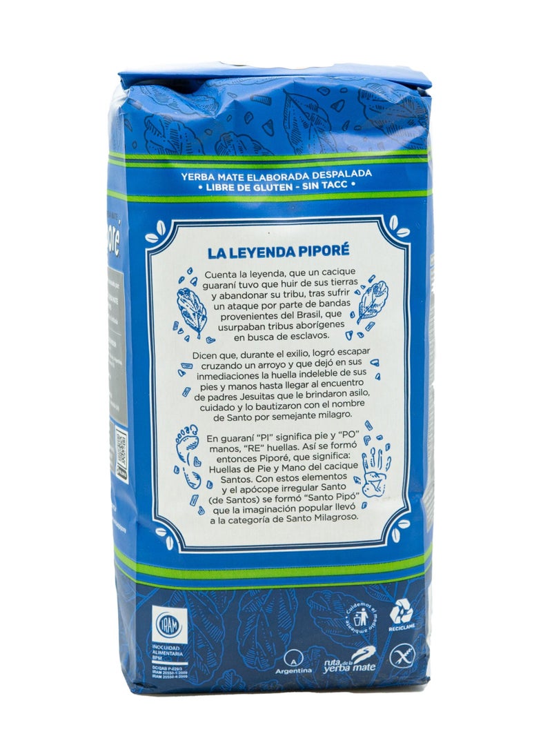 Pipore Mate Pipore 500gm antioxidants Hot And Cold Tea Oringial From Distributor Blue Packet organic  - Image 3