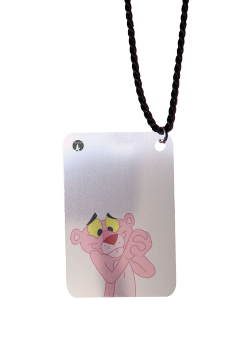 RKN Pink Panther Printed Car Mirror Pendant - Image 1
