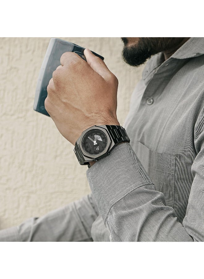 SKMEI Men Watch Dual-Display Electronic Watch with Luminous 30m Waterproof Watch Fashion multifunctional Sports Watch for Men- 1816 - Image 5