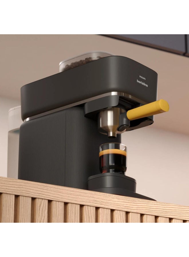 Philips Baristina Semi-Automatic Espresso Machine - Noon Exclusive, Black - BAR300/60  Noon Exclusive 1.2 L 1550 W BAR300/60 black - Image 5