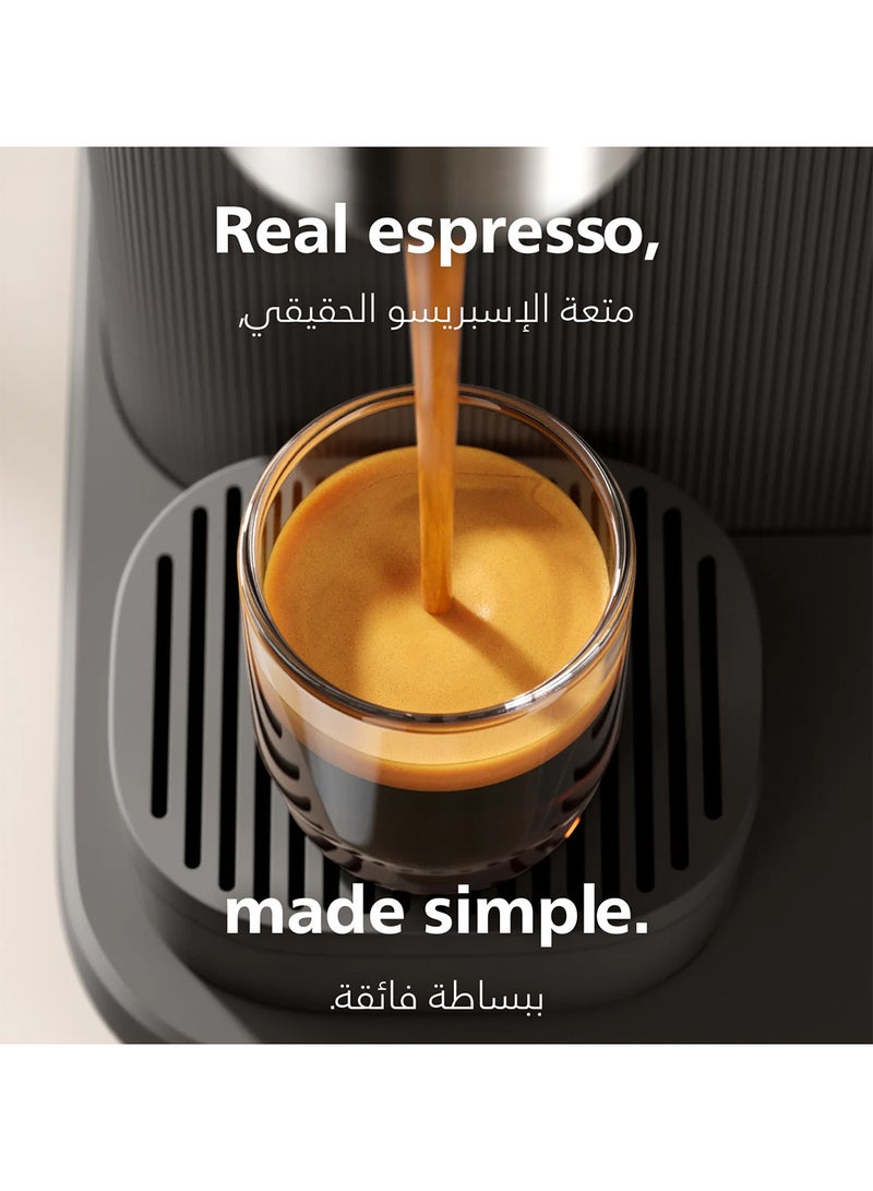 Philips Baristina Semi-Automatic Espresso Machine - Noon Exclusive, Black - BAR300/60  Noon Exclusive 1.2 L 1550 W BAR300/60 black - Image 2