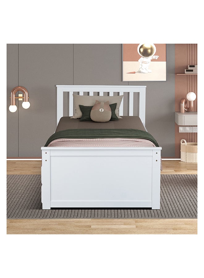 Home Box سرير ترندل فانيليا نيو مفرد 197 x 33 x 95 سم - Image 1