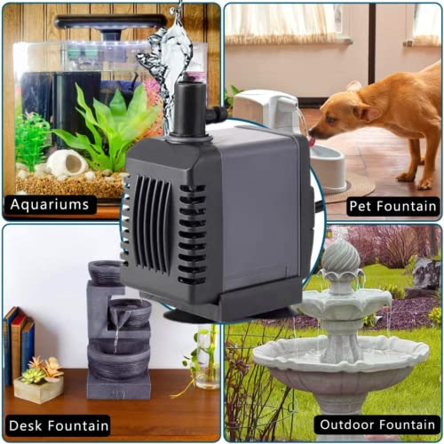 VAYINATO SOBO Aquarium Energy Saving Submersible Pump (WP-3300) | Power : 12W | Output : 600L/H Lifting Height : 1M - Image 4