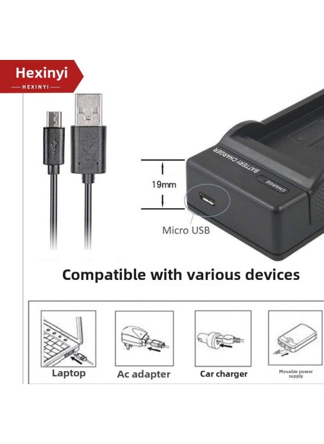 Generic For Kodak Camera CRV3 K5000 K5001 K7000 K7003 K7006 Battery USB Charger-Color:CRV3  - Image 3