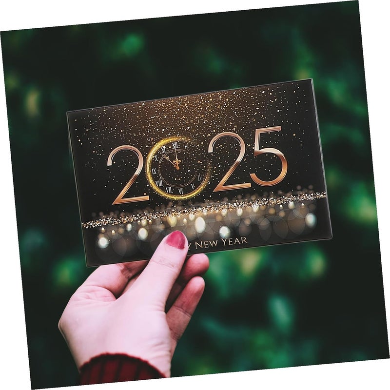 OSALADI Year Cards with Envelopes and Stickers Blank Inside Greeting Cards for Winter Holiday Wishes Stylish Party Supplies for Year Celebration and Family Gatherings - Image 5