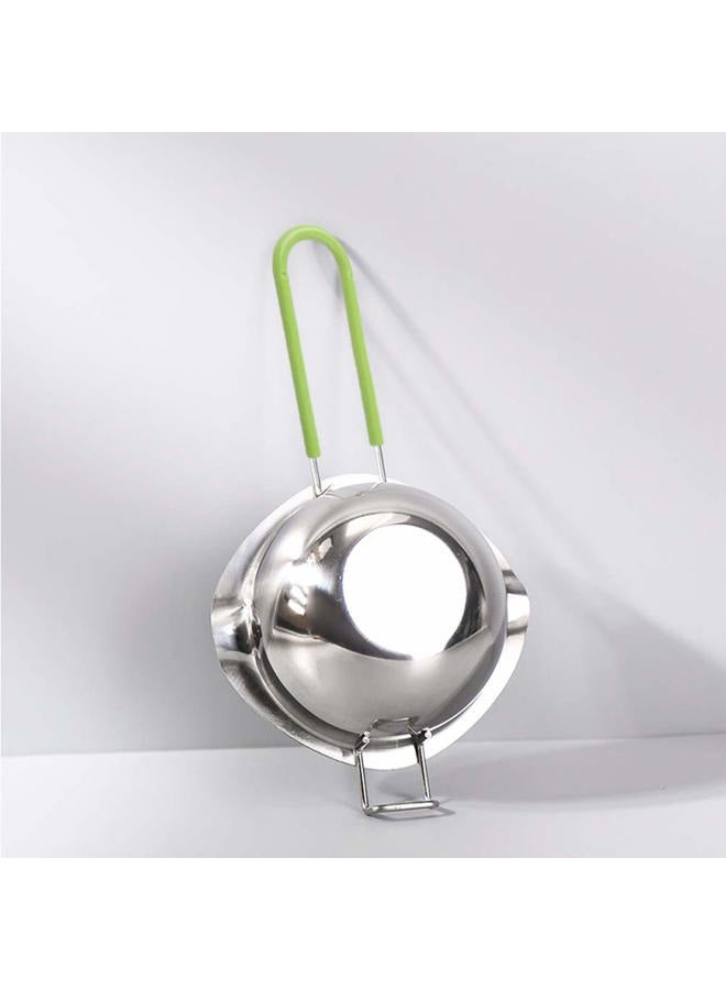 Sysmie Stainless Steel Double Boiler with Silicone Spatula, Chocloate Metls Pot with Heat Resistant Handle for Melting Chocolate, Candy, Candle, Soap and Wax… - Image 2