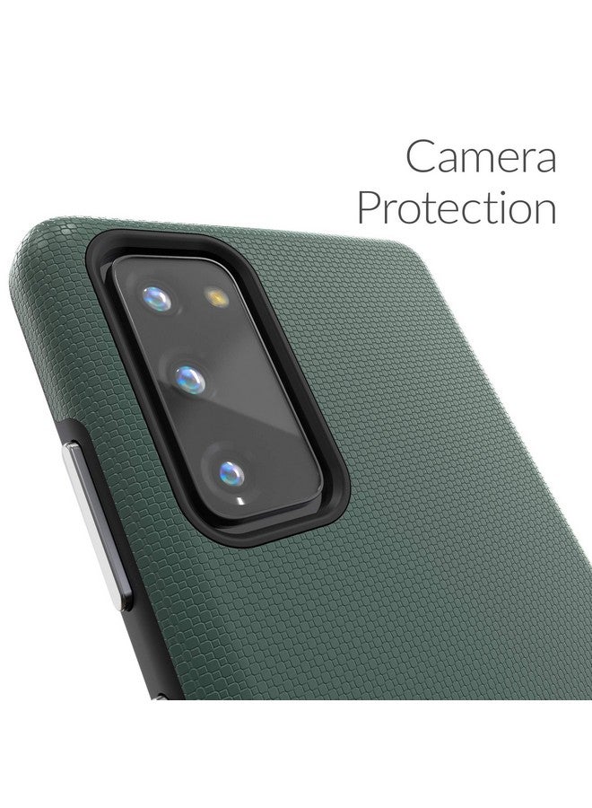 Crave Dual Guard for Samsung Galaxy S20 FE Case, Shockproof Protection Dual Layer Case for Samsung Galaxy S20 FE, S20 FE 5G - Forest Green - Image 3