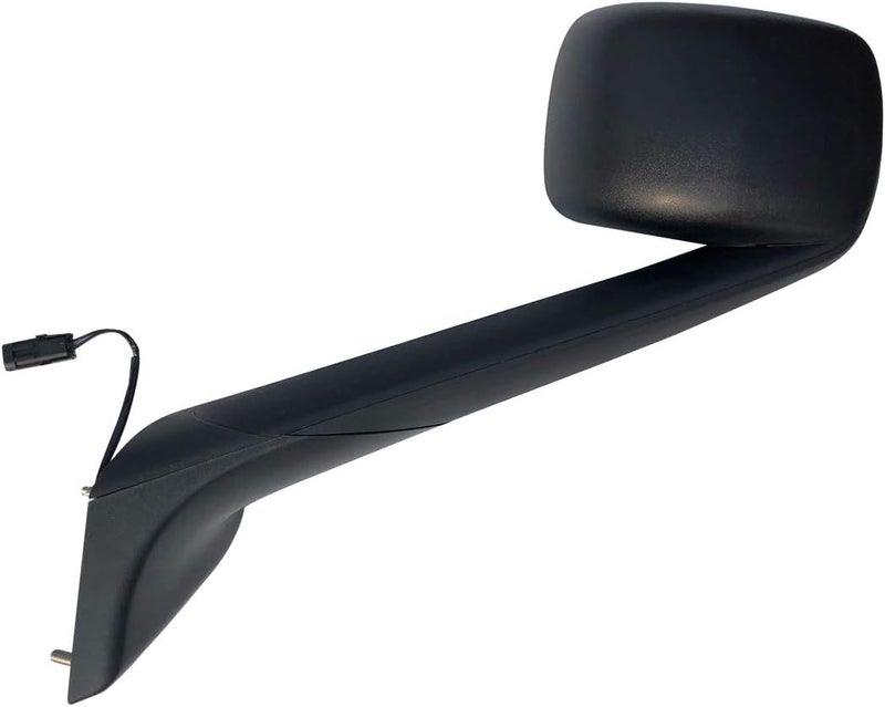 LONGLING Replacement Black Hood Mirror Driver Left Side for Freightliner Cascadia 2018-Onward - Image 1