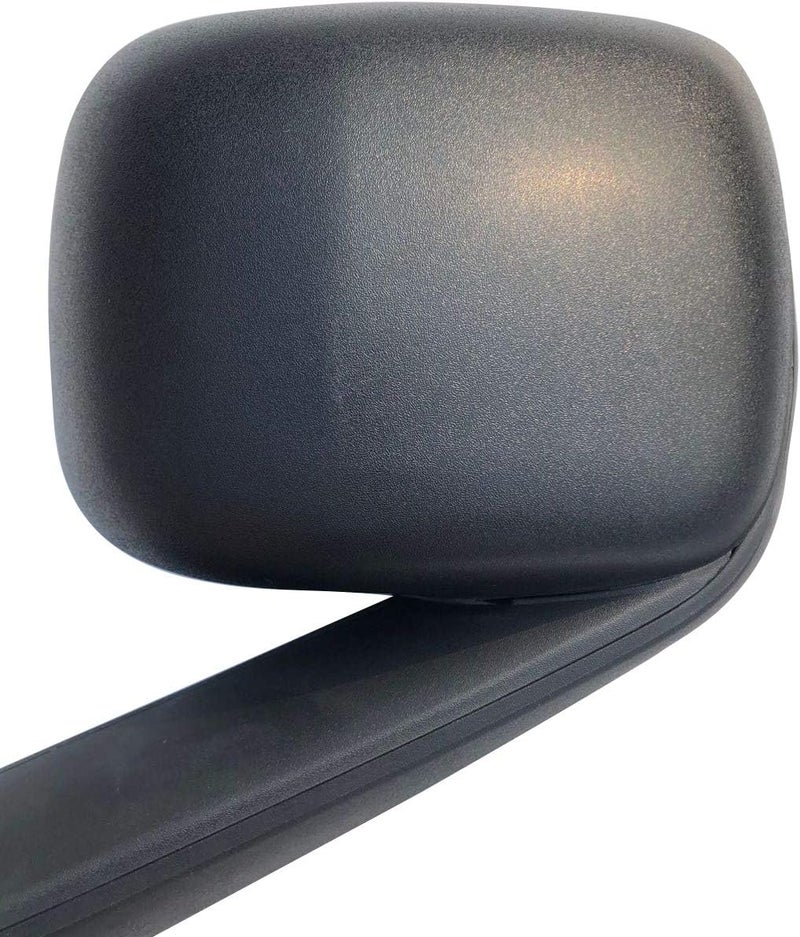 LONGLING Replacement Black Hood Mirror Driver Left Side for Freightliner Cascadia 2018-Onward - Image 3