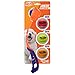 Nerf Dog 5Piece Dog Toy Gift Set Includes 13in Air Strike Launcher and 2in Squeak Tennis Ball 4Pack Nerf Tough Material Multicolored - Image 3